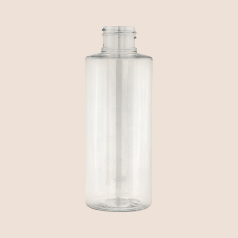 125ml Amber PET Bottle – Square Shoulder | Carton of 50  -  Brown-Clear