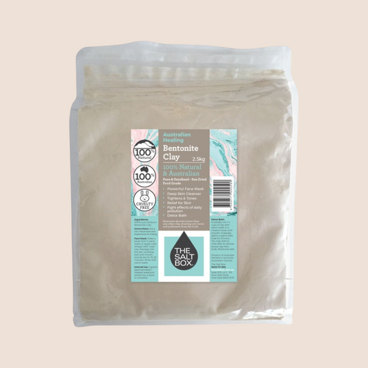 Australian Bentonite Clay Food Grade - Queensland Sourced - 2.5kg