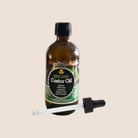 Organic Castor Oil - 200ml Glass Bottle - Default Title