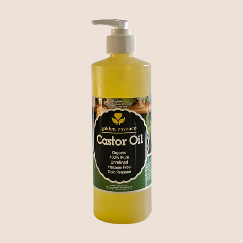 Organic Castor Oil - 500ml Food Grade Plastic - Default Title