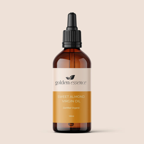 Organic Sweet Almond Virgin Oil 100ml  -  Default Title