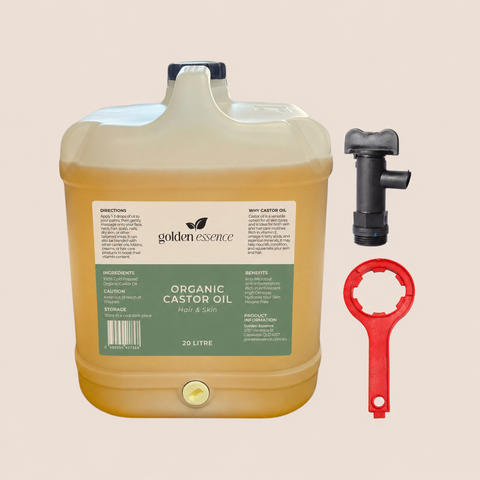 Bulk Organic Castor Oil Cubes (10L – 100L)  -  10L Cube