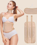 Bulk Reusable Castor Oil Wrap Sets (5-100 Packs)  -  Beige / 5-Beige / 10-Beige / 20-Beige / 50-Beige / 100