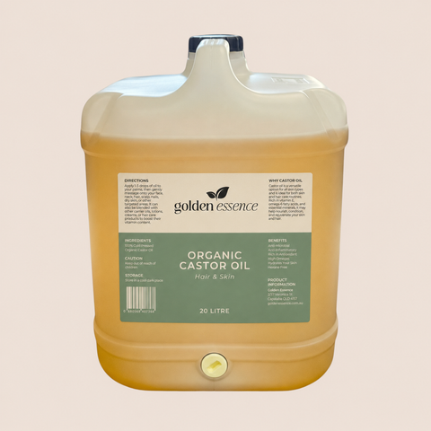 Bulk Organic Castor Oil Cubes (10L – 100L)