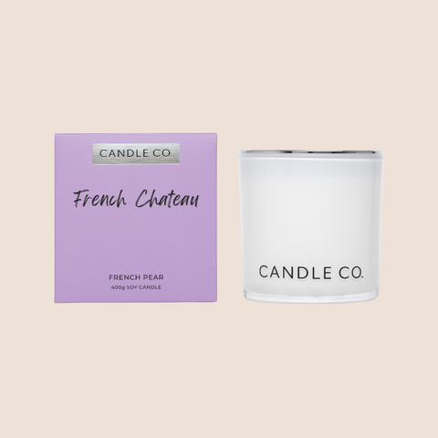 French Chateau Scented Soy Candle  -  Default Title