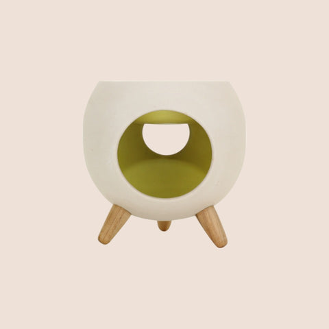 Handmade Ceramic Essential Oil Burner  -  Cabana