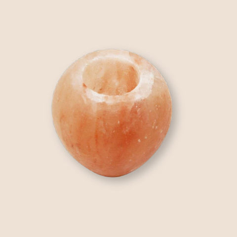 Himalayan Salt Tealight Candle Holder  -  Natural-Smooth