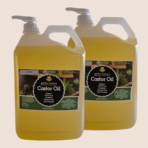 Organic Castor Oil - 10L (Vintage Label)  -  Default Title