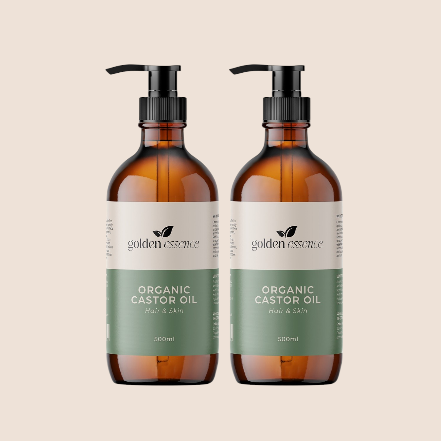 Organic Castor Oil  -  1L