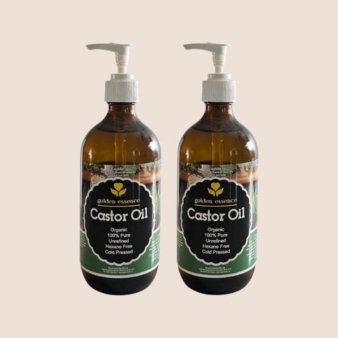 Organic Castor Oil - 1L Glass Bottle  -  Default Title