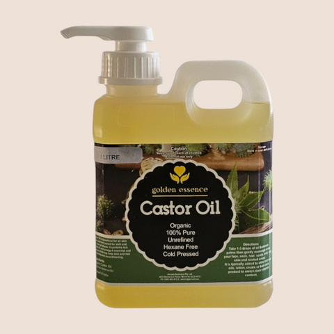 Organic Castor Oil - 1L (Vintage Label)  -  Default Title