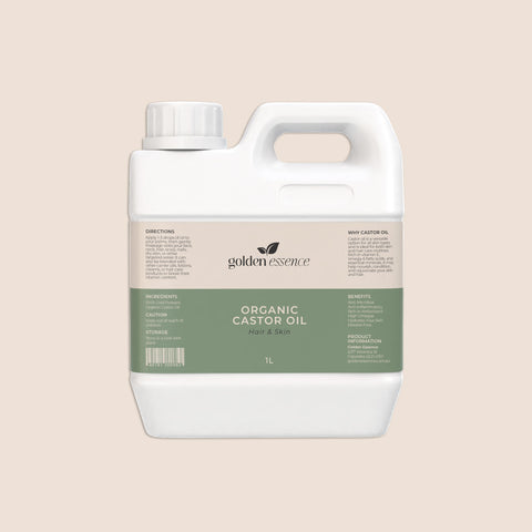 Organic Castor Oil  -  200ml-500ml-1L-2L-1L Jerry