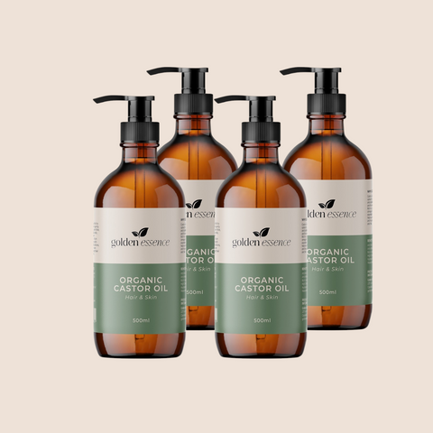 Organic Castor Oil  -  200ml-500ml-1L-2L-1L Jerry